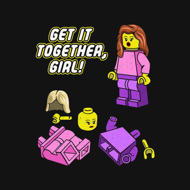 Get It Together Girl-None-Polyester-Shower Curtain-dwarmuth