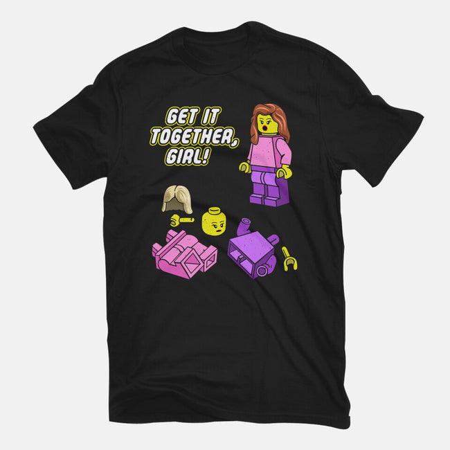 Get It Together Girl-Womens-Fitted-Tee-dwarmuth