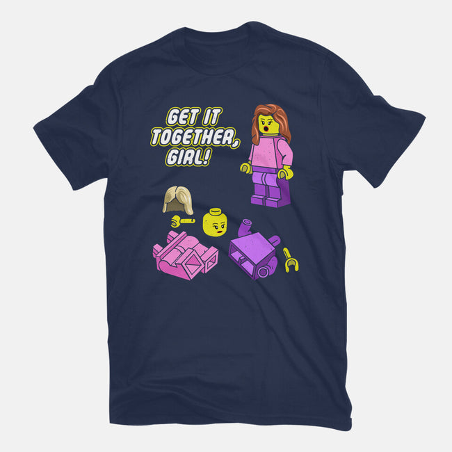 Get It Together Girl-Womens-Fitted-Tee-dwarmuth