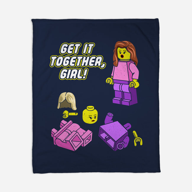 Get It Together Girl-None-Fleece-Blanket-dwarmuth