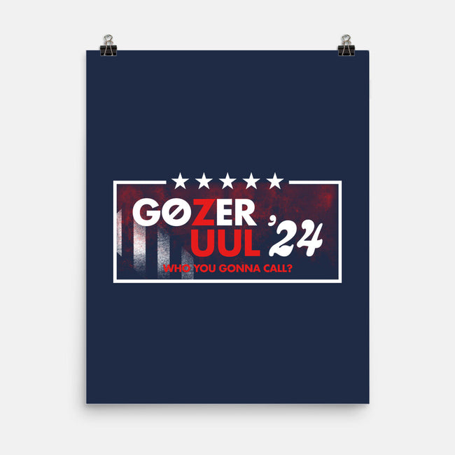 Gozer Zuul 24-None-Matte-Poster-rocketman_art