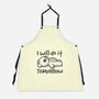 I Will Do It Tomorrow-Unisex-Kitchen-Apron-NemiMakeit