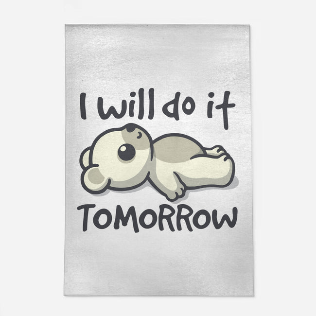 I Will Do It Tomorrow-None-Indoor-Rug-NemiMakeit