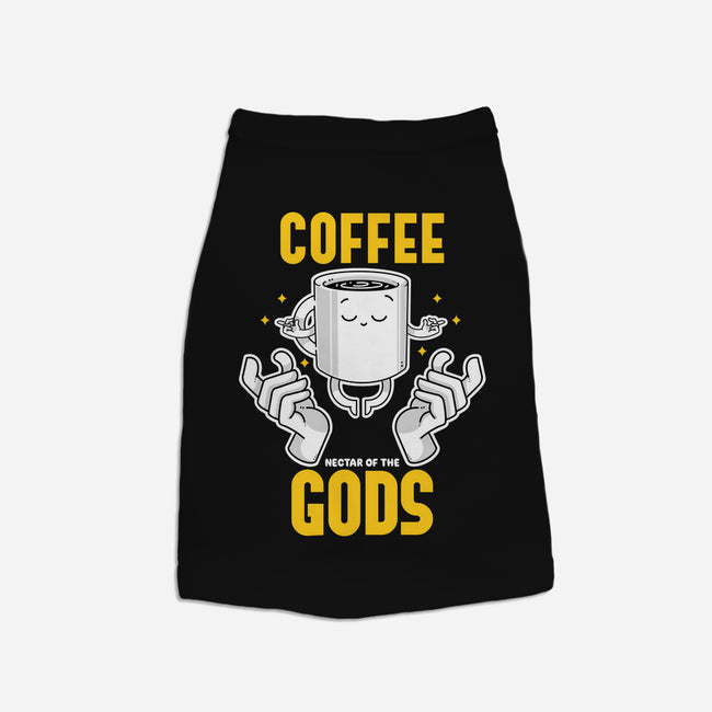 Coffee Nectar Of The God-Dog-Basic-Pet Tank-Tri haryadi