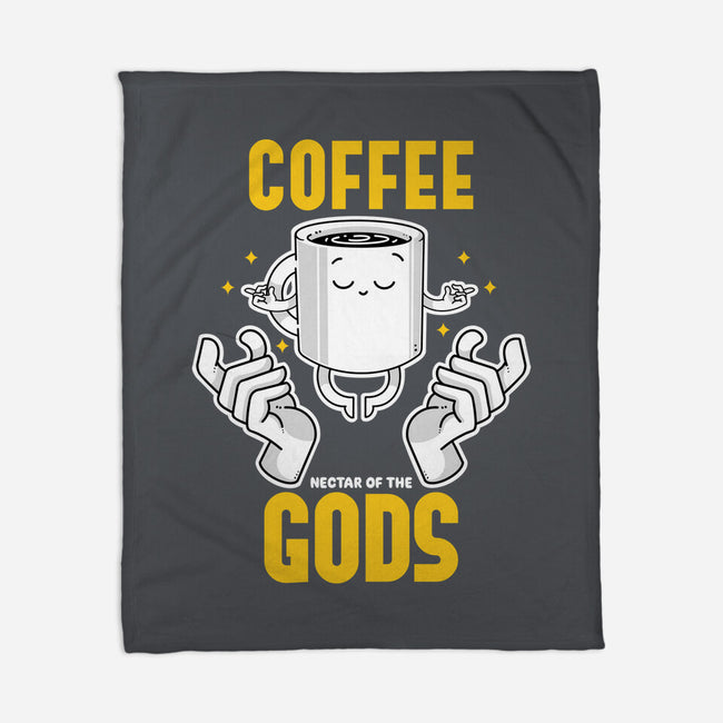 Coffee Nectar Of The God-None-Fleece-Blanket-Tri haryadi