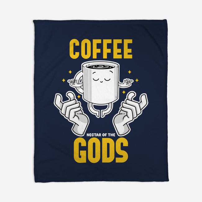 Coffee Nectar Of The God-None-Fleece-Blanket-Tri haryadi