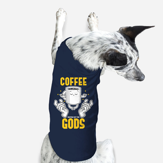 Coffee Nectar Of The God-Dog-Basic-Pet Tank-Tri haryadi