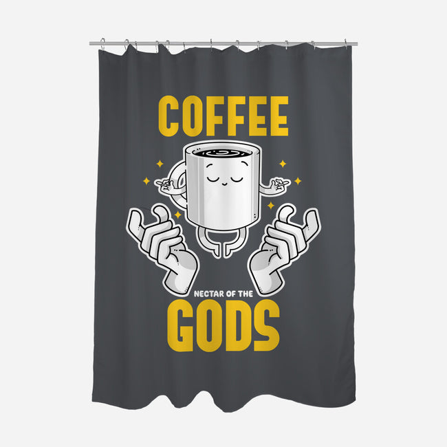 Coffee Nectar Of The God-None-Polyester-Shower Curtain-Tri haryadi