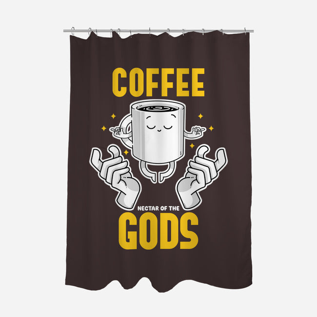 Coffee Nectar Of The God-None-Polyester-Shower Curtain-Tri haryadi