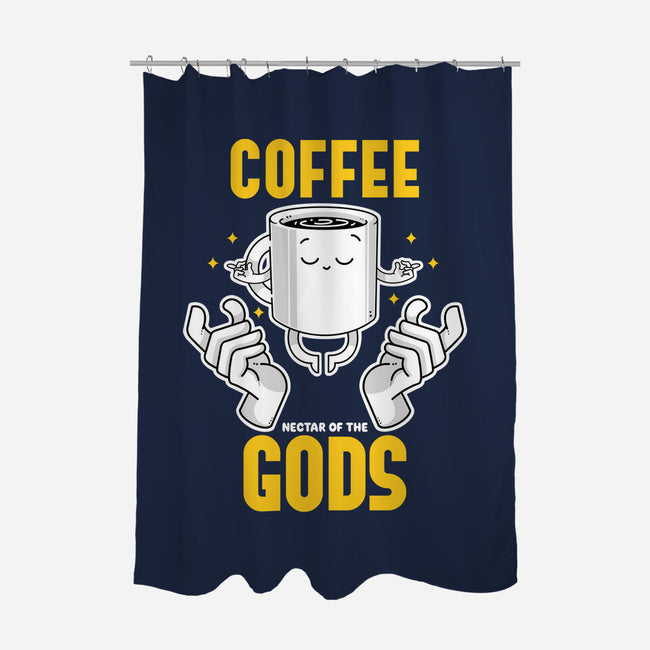 Coffee Nectar Of The God-None-Polyester-Shower Curtain-Tri haryadi