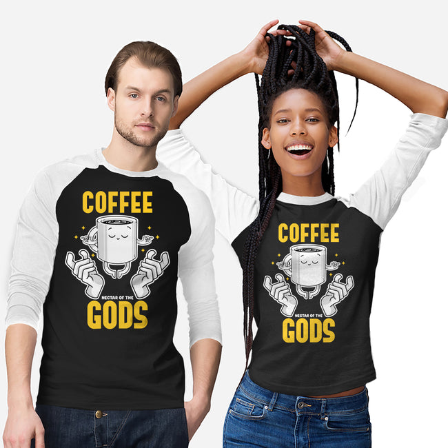 Coffee Nectar Of The God-Unisex-Baseball-Tee-Tri haryadi