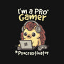 Pro Gamer Procrastinator-None-Fleece-Blanket-NemiMakeit