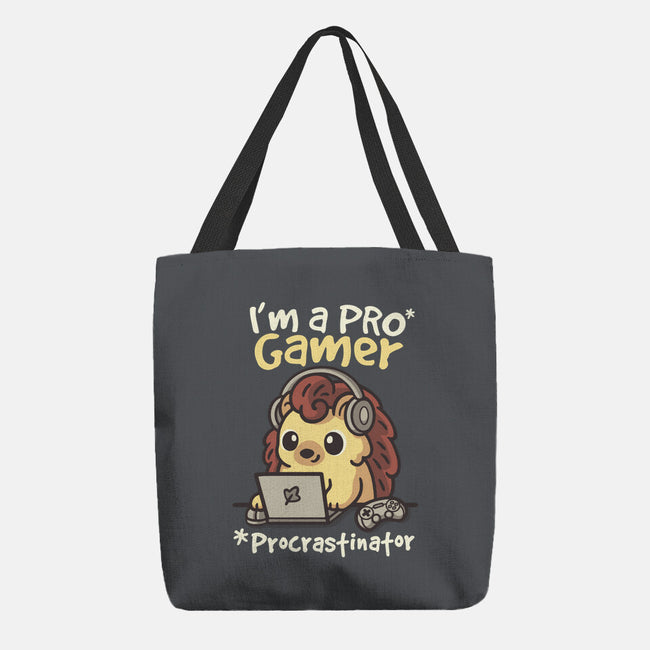 Pro Gamer Procrastinator-None-Basic Tote-Bag-NemiMakeit