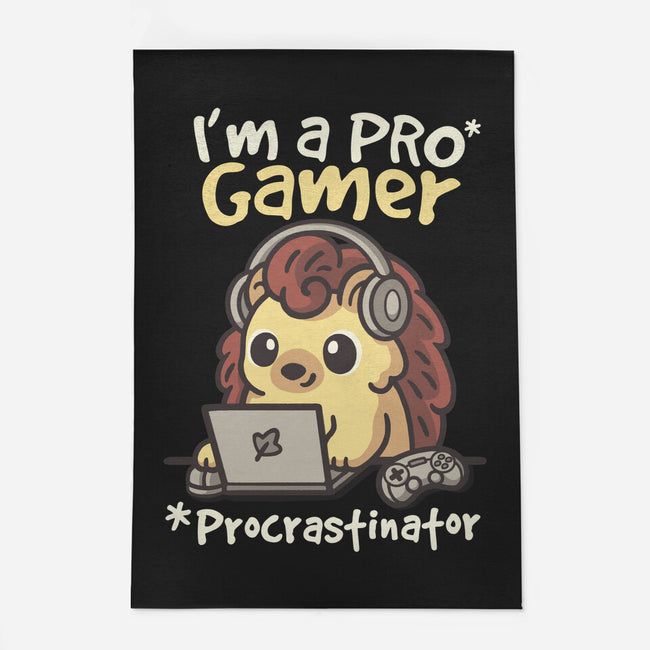 Pro Gamer Procrastinator-None-Indoor-Rug-NemiMakeit