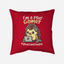 Pro Gamer Procrastinator-None-Removable Cover-Throw Pillow-NemiMakeit