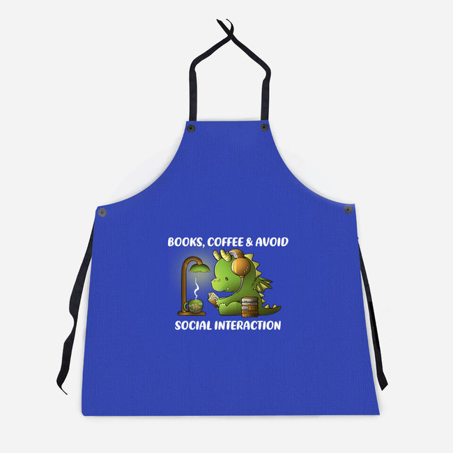 Avoid Social Interaction-Unisex-Kitchen-Apron-naomori