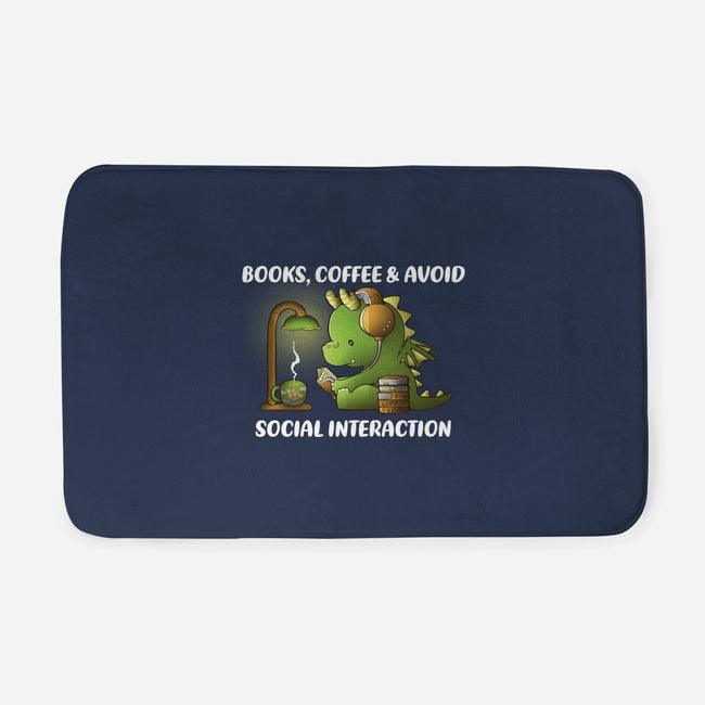 Avoid Social Interaction-None-Memory Foam-Bath Mat-naomori