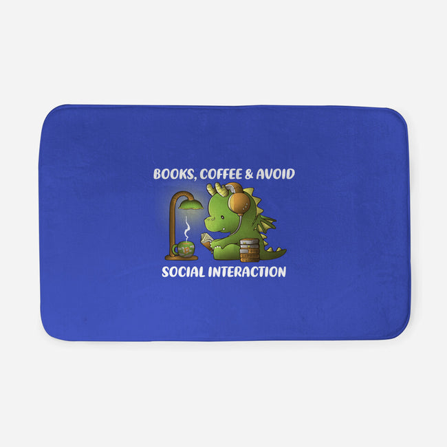 Avoid Social Interaction-None-Memory Foam-Bath Mat-naomori