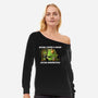 Avoid Social Interaction-Womens-Off Shoulder-Sweatshirt-naomori