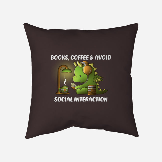 Avoid Social Interaction-None-Removable Cover-Throw Pillow-naomori