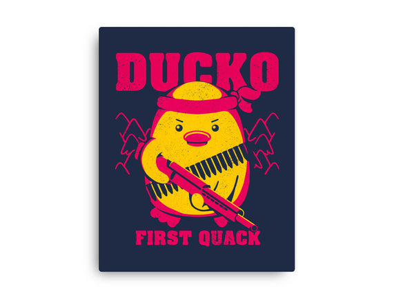 Ducko First Quack