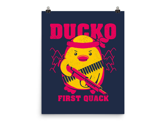 Ducko First Quack