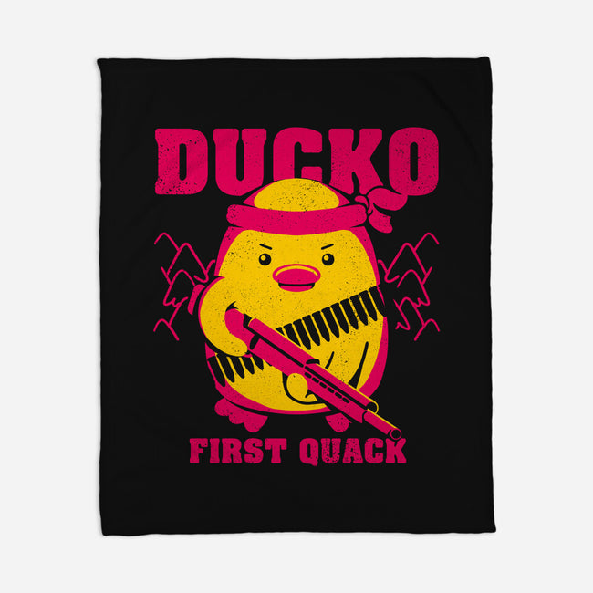 Ducko First Quack-None-Fleece-Blanket-estudiofitas