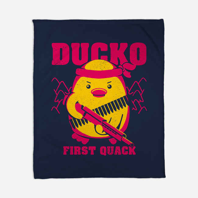 Ducko First Quack-None-Fleece-Blanket-estudiofitas