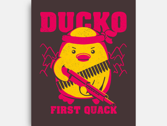 Ducko First Quack