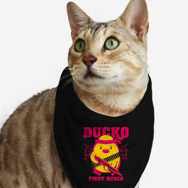 Ducko First Quack-Cat-Bandana-Pet Collar-estudiofitas