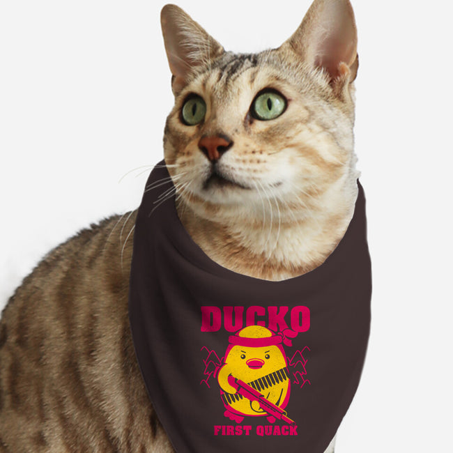 Ducko First Quack-Cat-Bandana-Pet Collar-estudiofitas