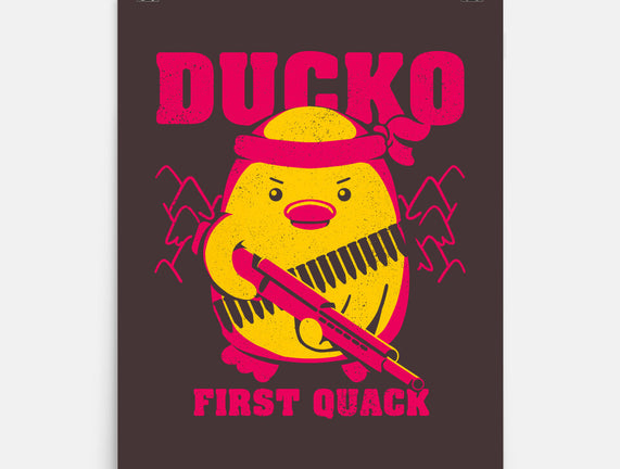 Ducko First Quack