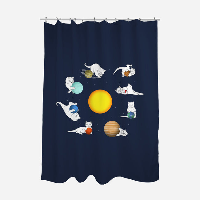 Chaos In The Solar System-None-Polyester-Shower Curtain-sachpica