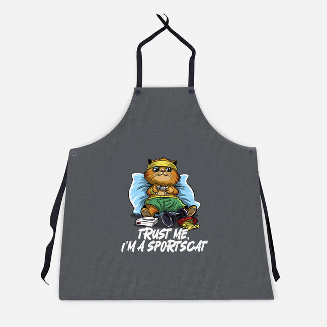 SportCat-Unisex-Kitchen-Apron-zascanauta