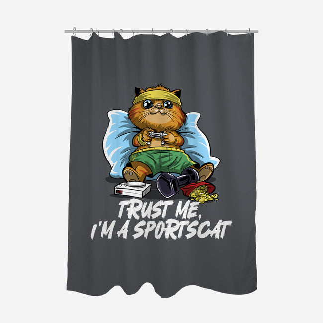 SportCat-None-Polyester-Shower Curtain-zascanauta