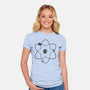 Atom Wars-Womens-Fitted-Tee-sebasebi