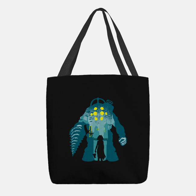 Welcome To Rapture-None-Basic Tote-Bag-dalethesk8er