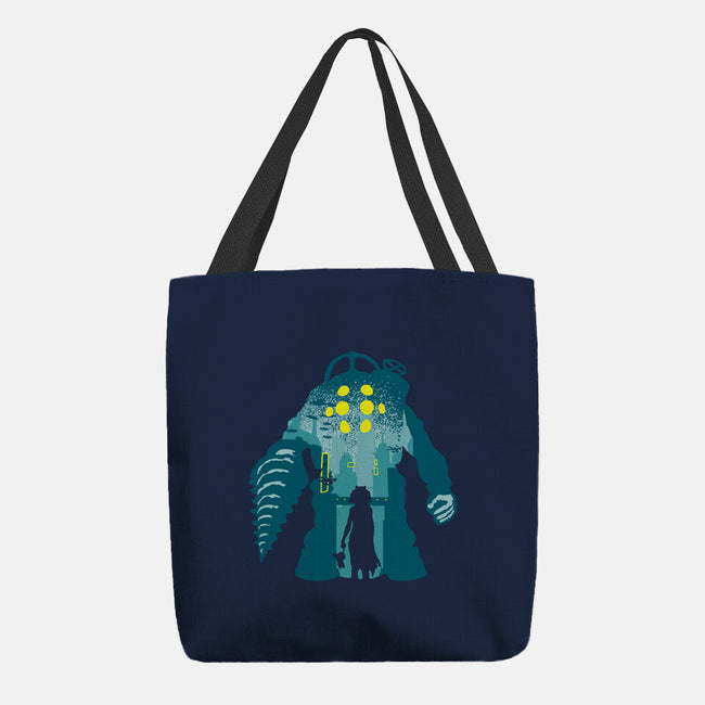 Welcome To Rapture-None-Basic Tote-Bag-dalethesk8er