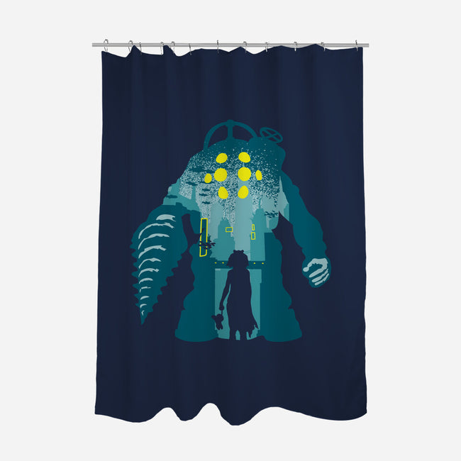 Welcome To Rapture-None-Polyester-Shower Curtain-dalethesk8er