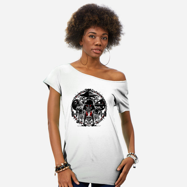 All Things Empire-Womens-Off Shoulder-Tee-MelesMeles