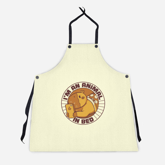 I'm An Animal In Bed-Unisex-Kitchen-Apron-tobefonseca