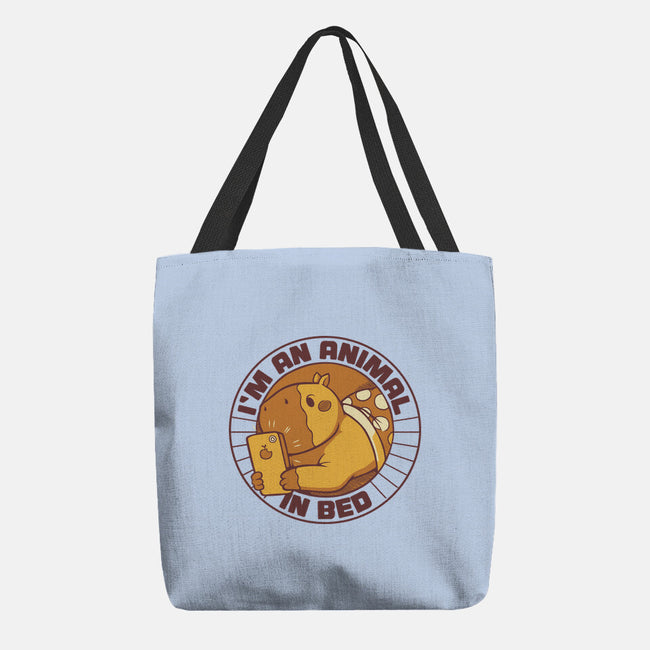 I'm An Animal In Bed-None-Basic Tote-Bag-tobefonseca