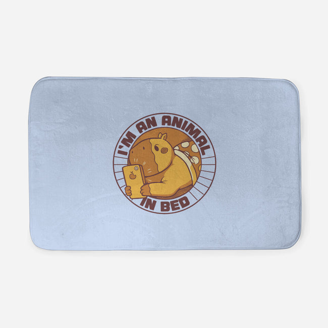 I'm An Animal In Bed-None-Memory Foam-Bath Mat-tobefonseca