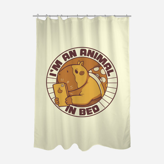 I'm An Animal In Bed-None-Polyester-Shower Curtain-tobefonseca