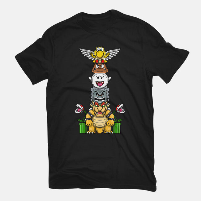 Totem Of Terror-Unisex-Basic-Tee-drbutler