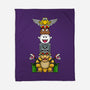 Totem Of Terror-None-Fleece-Blanket-drbutler