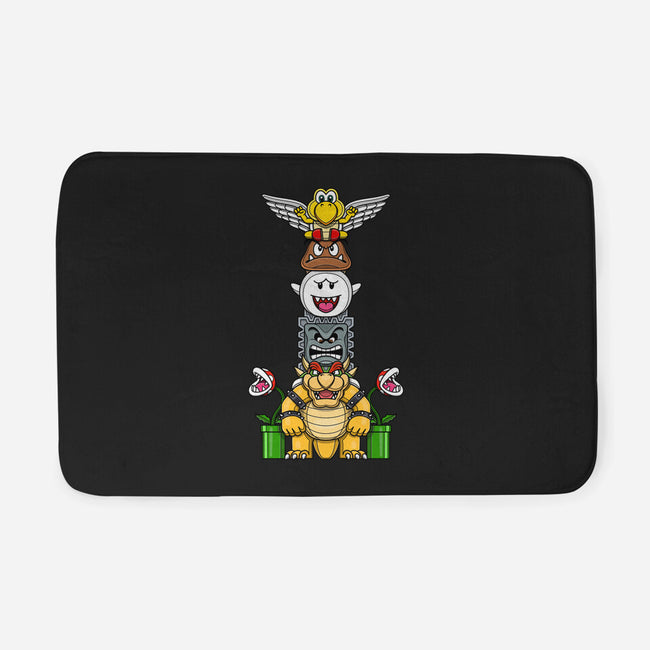 Totem Of Terror-None-Memory Foam-Bath Mat-drbutler