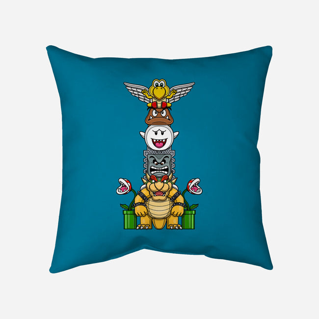 Totem Of Terror-None-Removable Cover-Throw Pillow-drbutler