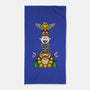 Totem Of Terror-None-Beach-Towel-drbutler