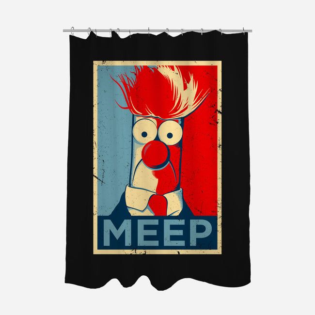 Vote Meep-None-Polyester-Shower Curtain-drbutler